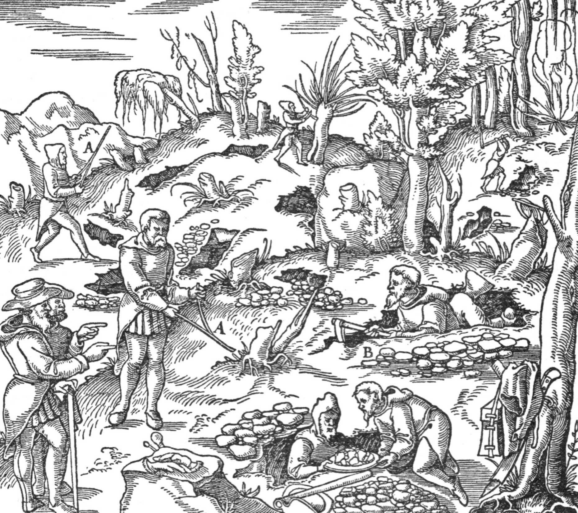 Georgius Agricola, De re metallica libri, 1556