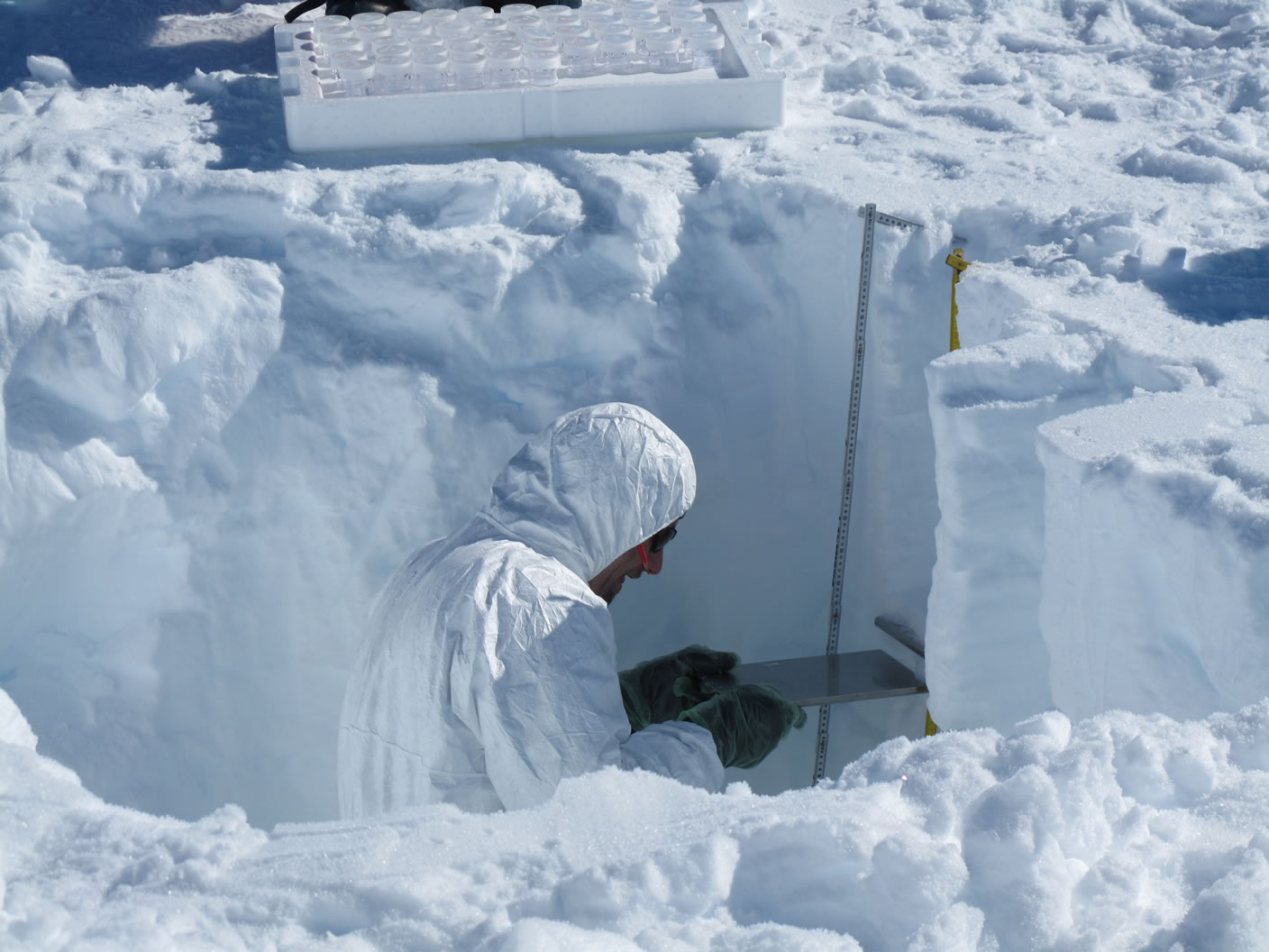 Enlarged view: Data collection in Greenland