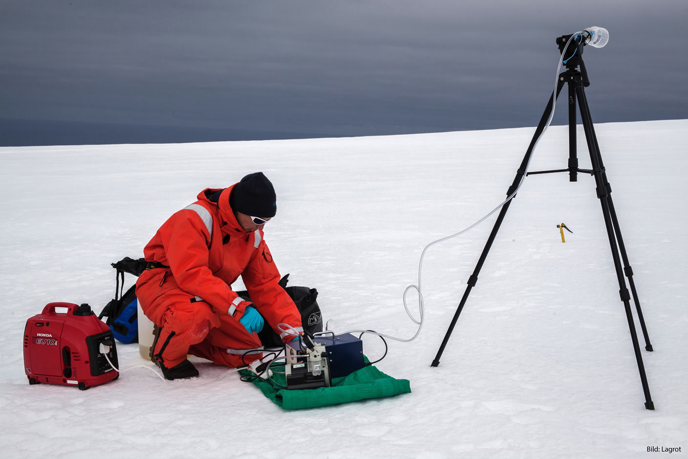 Vergrösserte Ansicht: Messungen während der Antarctic Circumnavigation Expedition (ACE), 2016/2017.