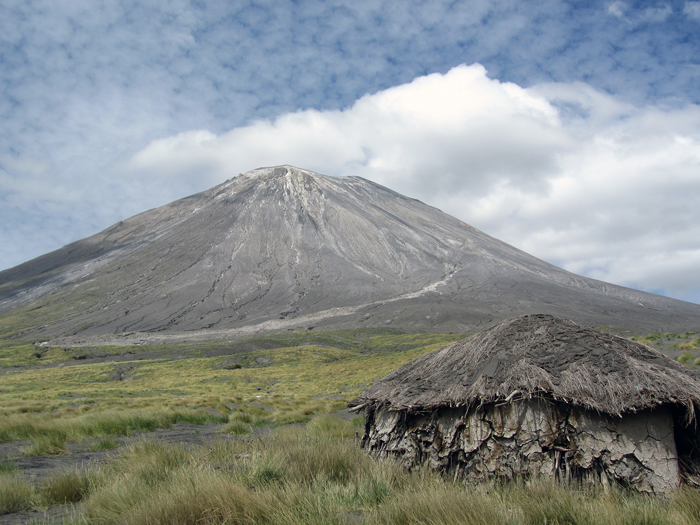Vergrösserte Ansicht: Bild des Vulkans Oldoinyo Lengai